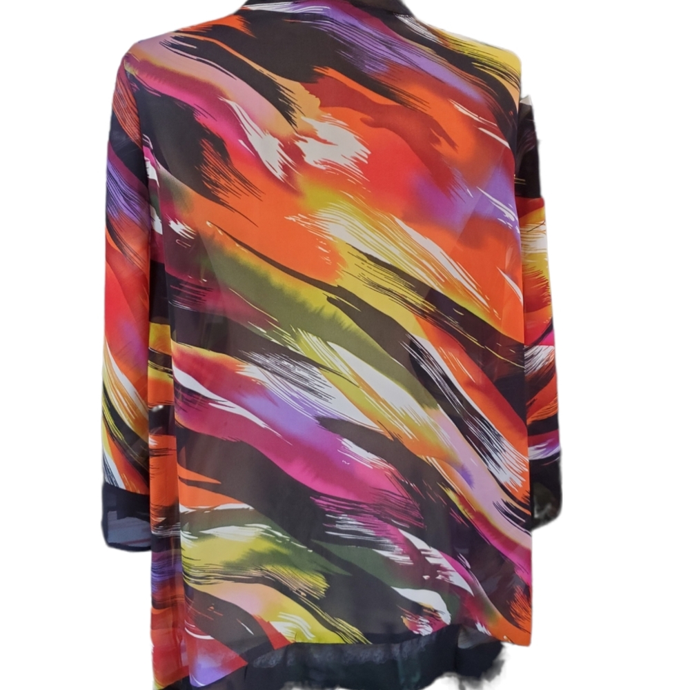 Travel Elements Sheer Open Jacket - image 2